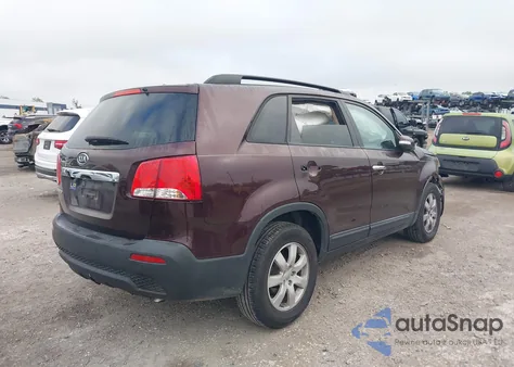 2012 Kia Sorento Lx из США, поврежденный, VIN 5XYKT3A6XCG300390